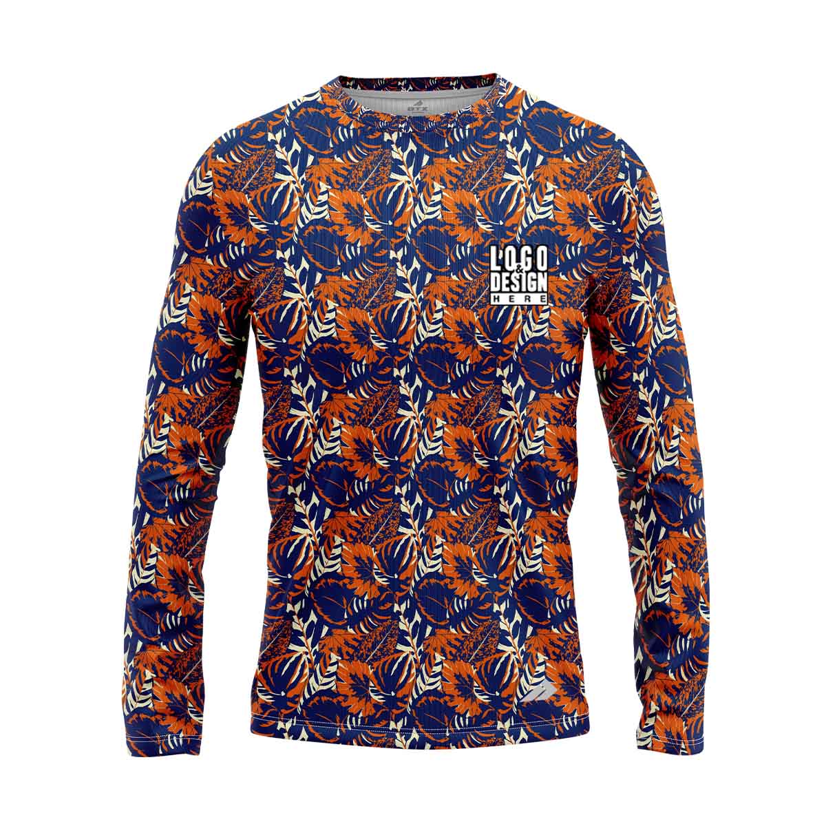 Floral Print Men’s Long Sleeves