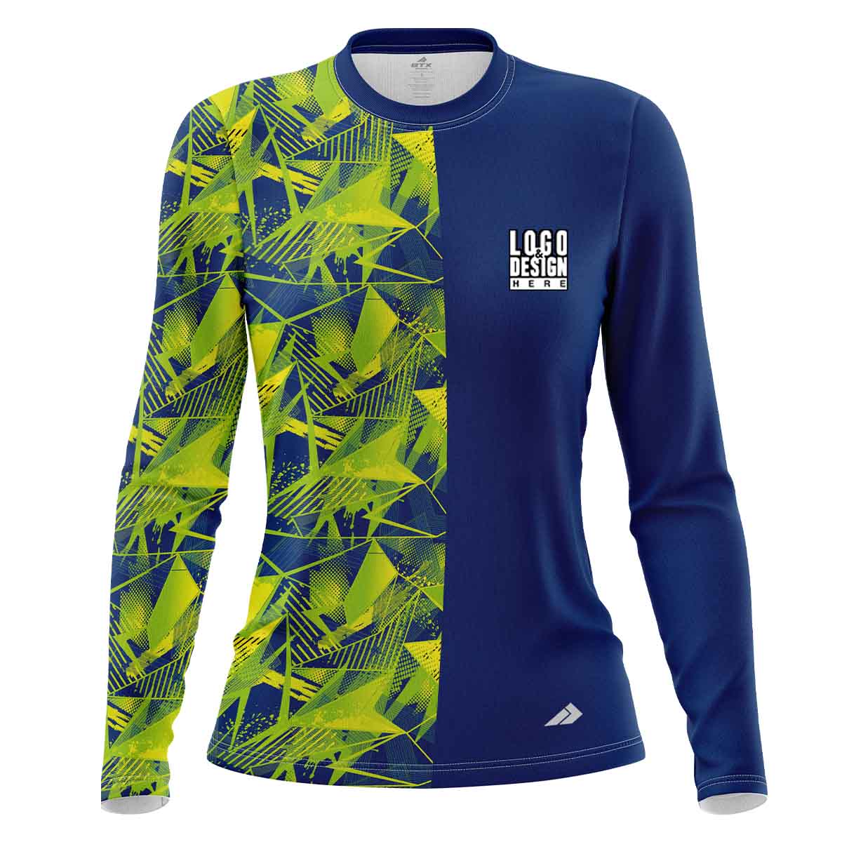 2 Sides Abstract Women’s Long Sleeves