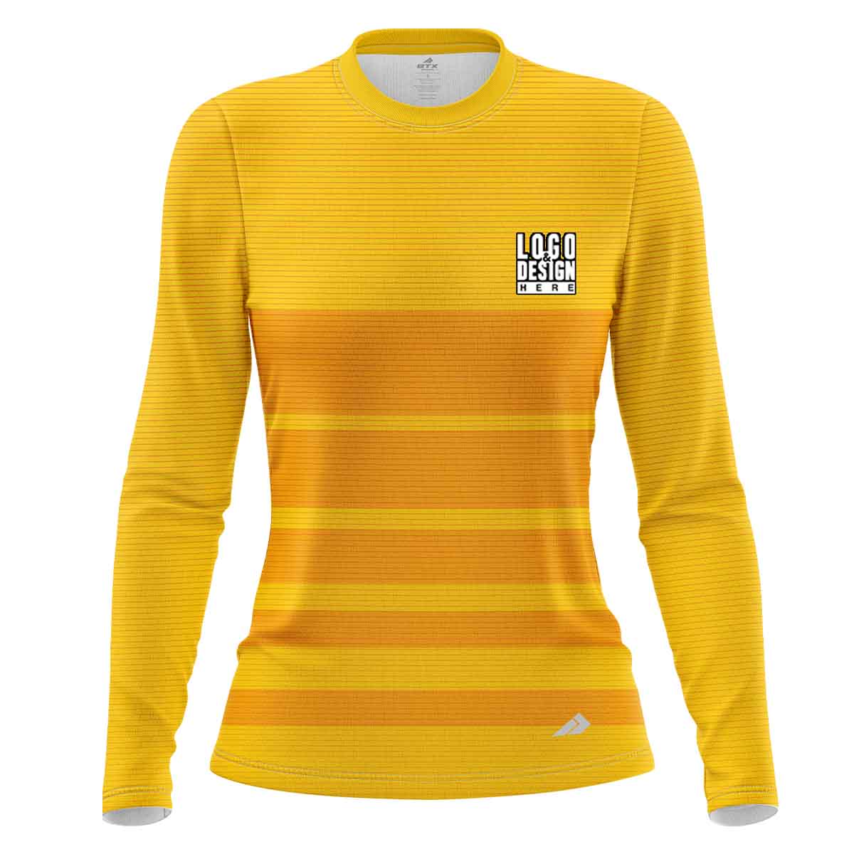 Horizontal Stripes Women’s Long Sleeve