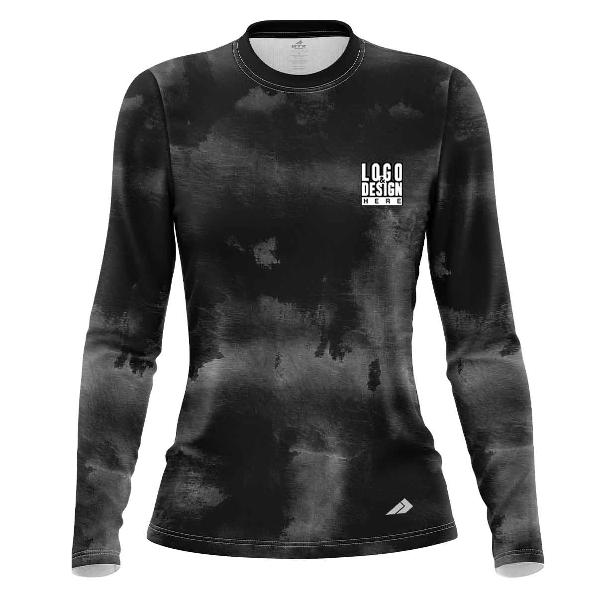 Washed Tie Dye Women’s Long Sleeves