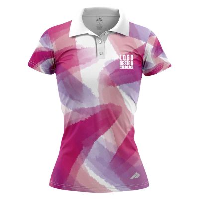 Blurred Blobs Women’s Polo Shirts