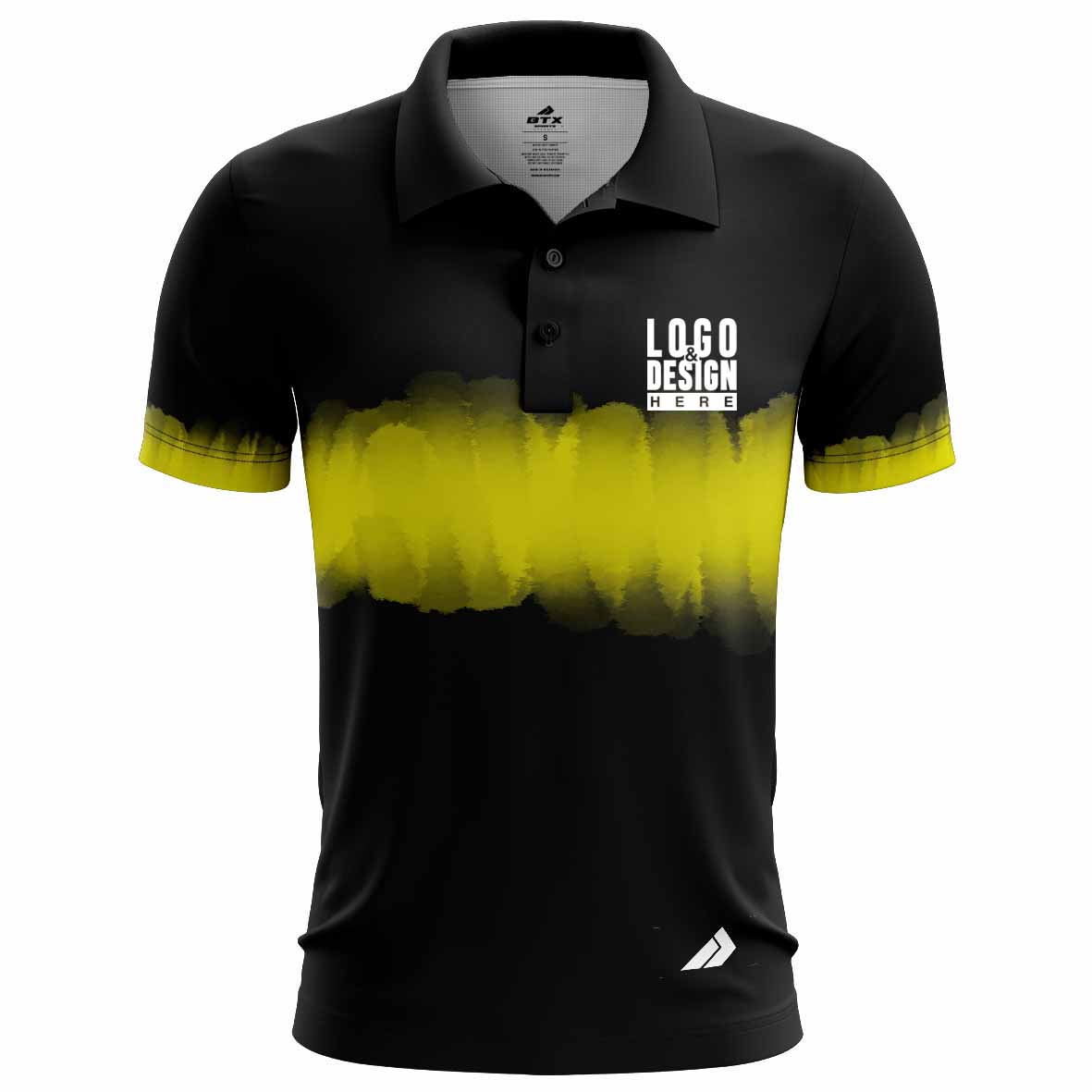 Brushed Stripes Men’s Polo Shirts