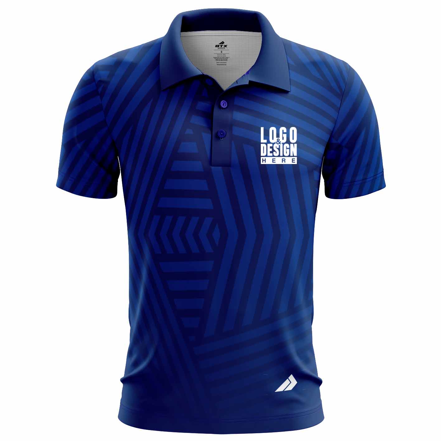 Intersecting Arrows Men’s Polo Shirts