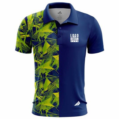 2 Sides Abstract Men’s Polo Shirts