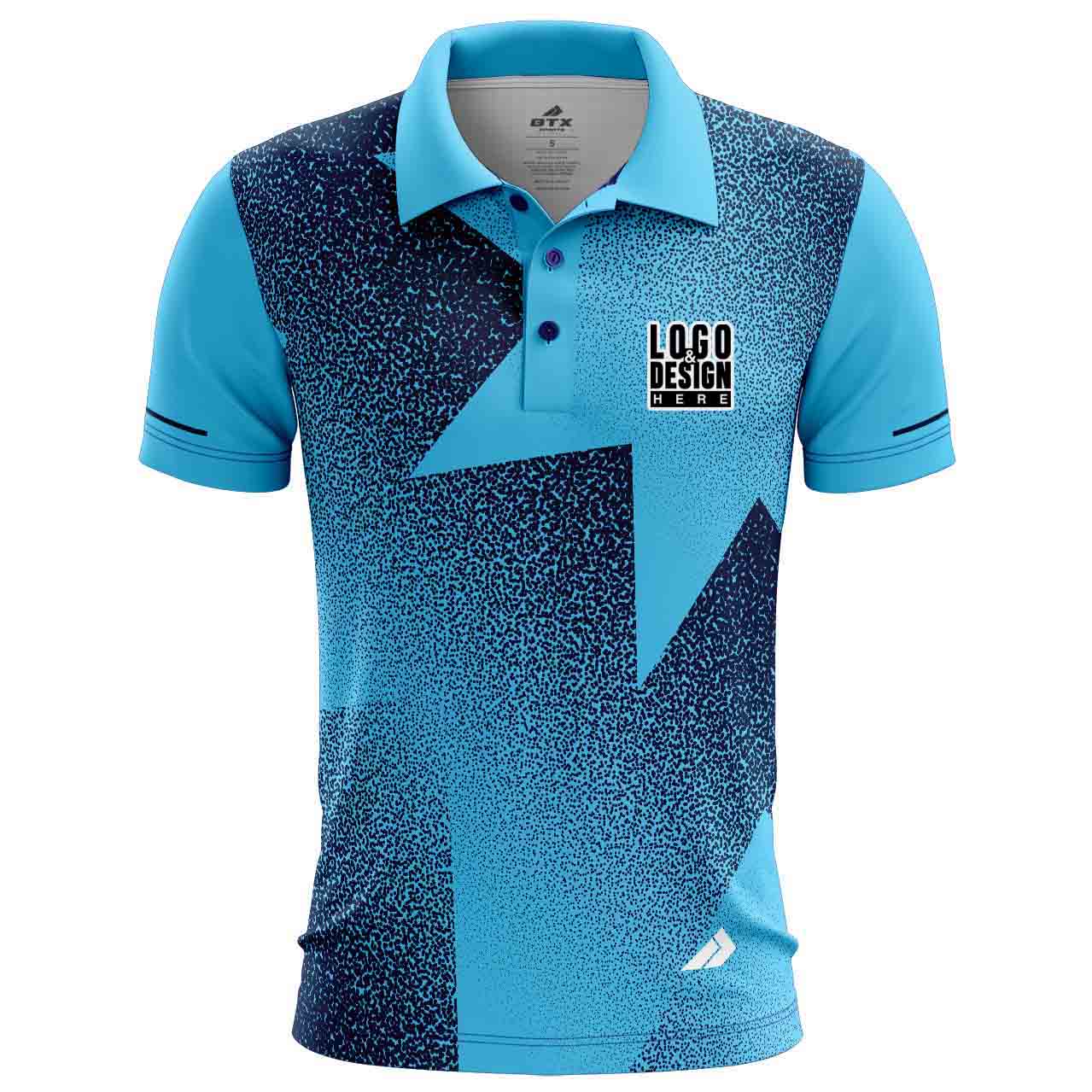 Grainy Star Men’s Polo Shirts
