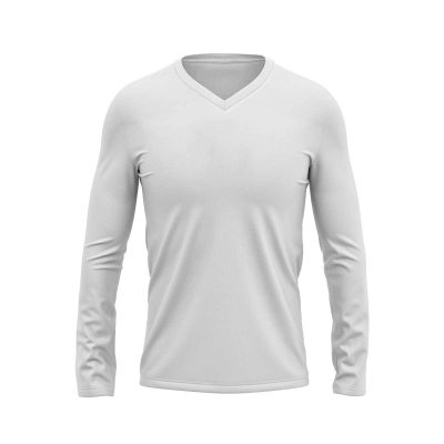 Custom V Neck Long Sleeve Men