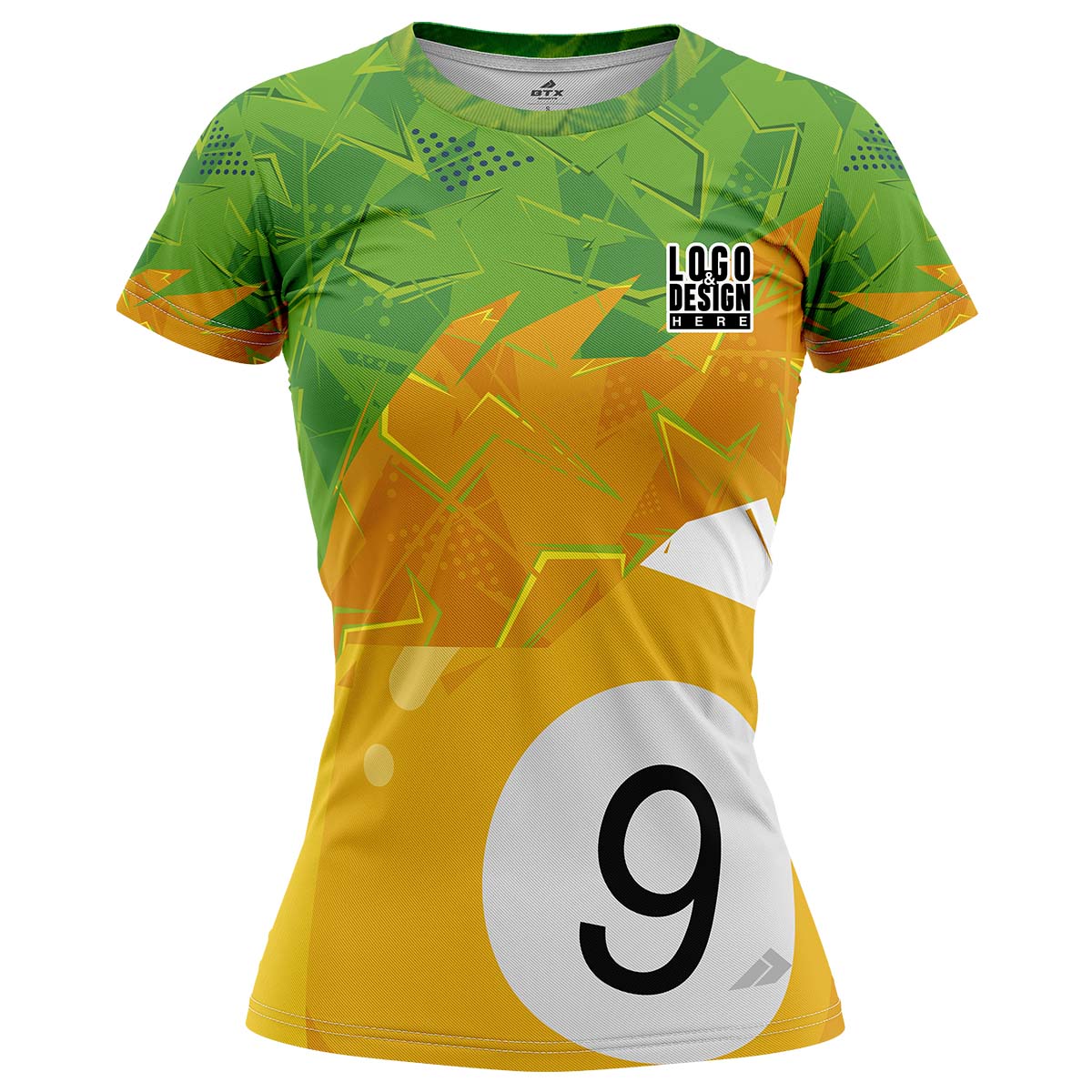 Custom CueMaster Women’s Pool Jersey Uniform