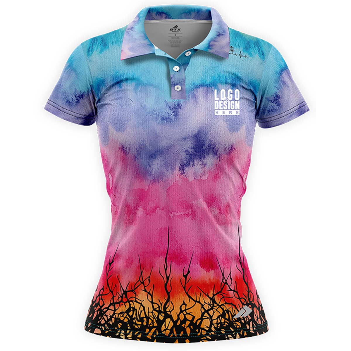 Custom Chain Seekers Women’s Disc Golf Polo Uniform