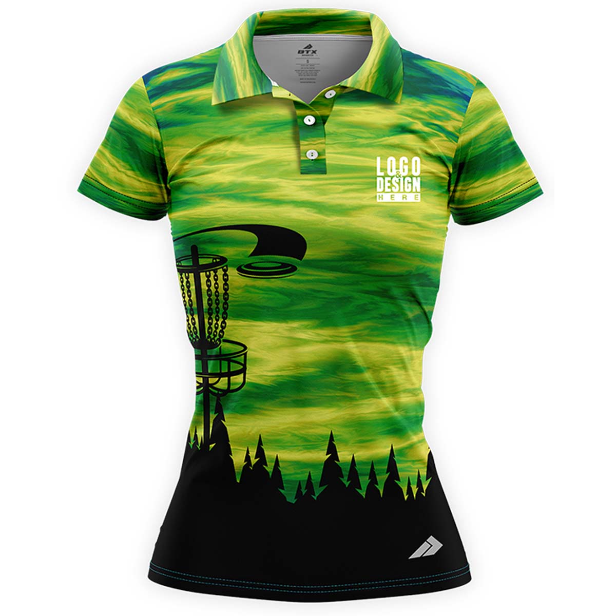 Custom Flying Aces Women’s Disc Golf Polo Uniform