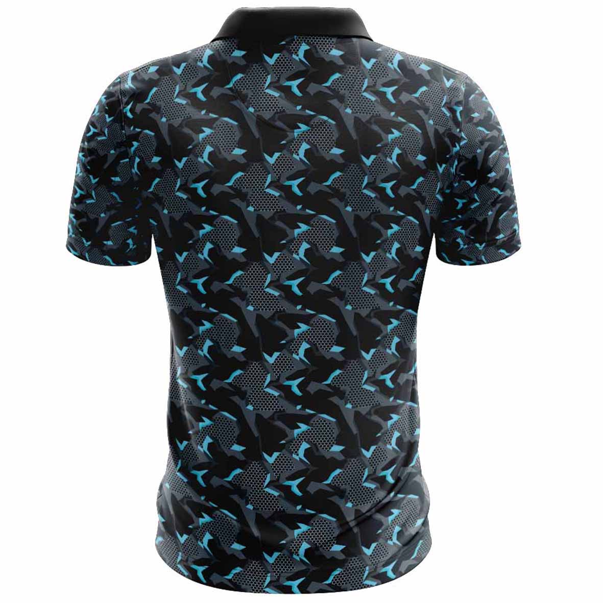 Steel Scales Men’s Polo Shirts - Image 3