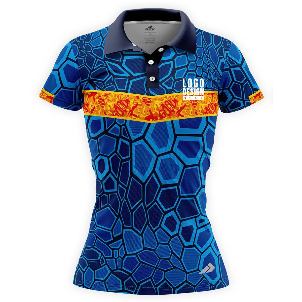 Custom Fisherman’s Best Women’s Fishing Polo Uniform