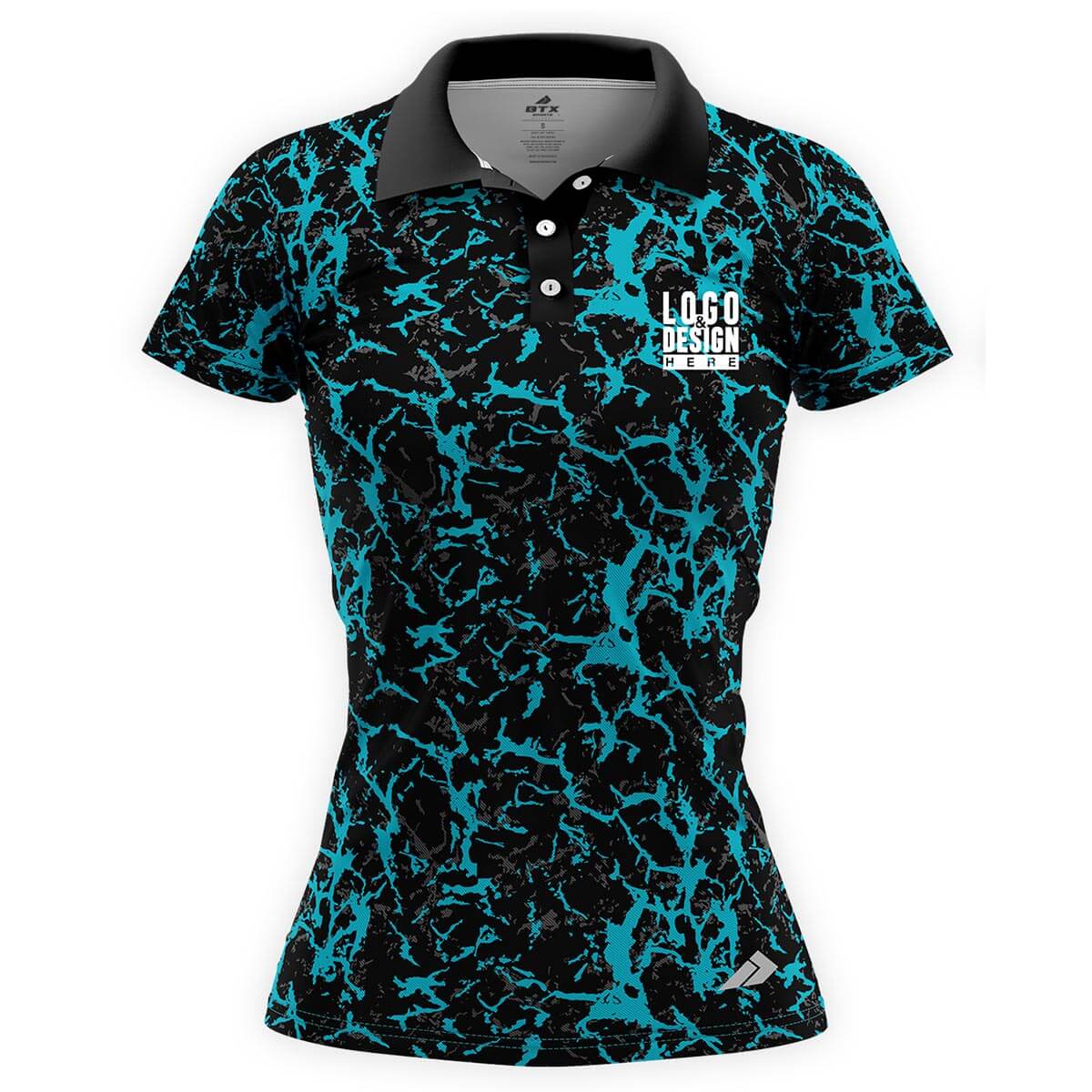 Custom Fisherman’s Choice Women’s Fishing Polo Uniform