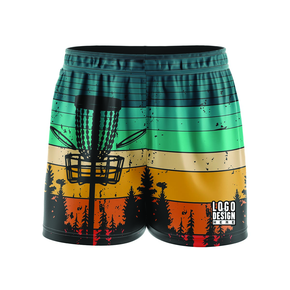 Custom FlightMaster Series Disc Golf Shorts Uniform