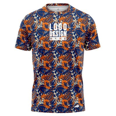 Floral Print Men’s Jersey
