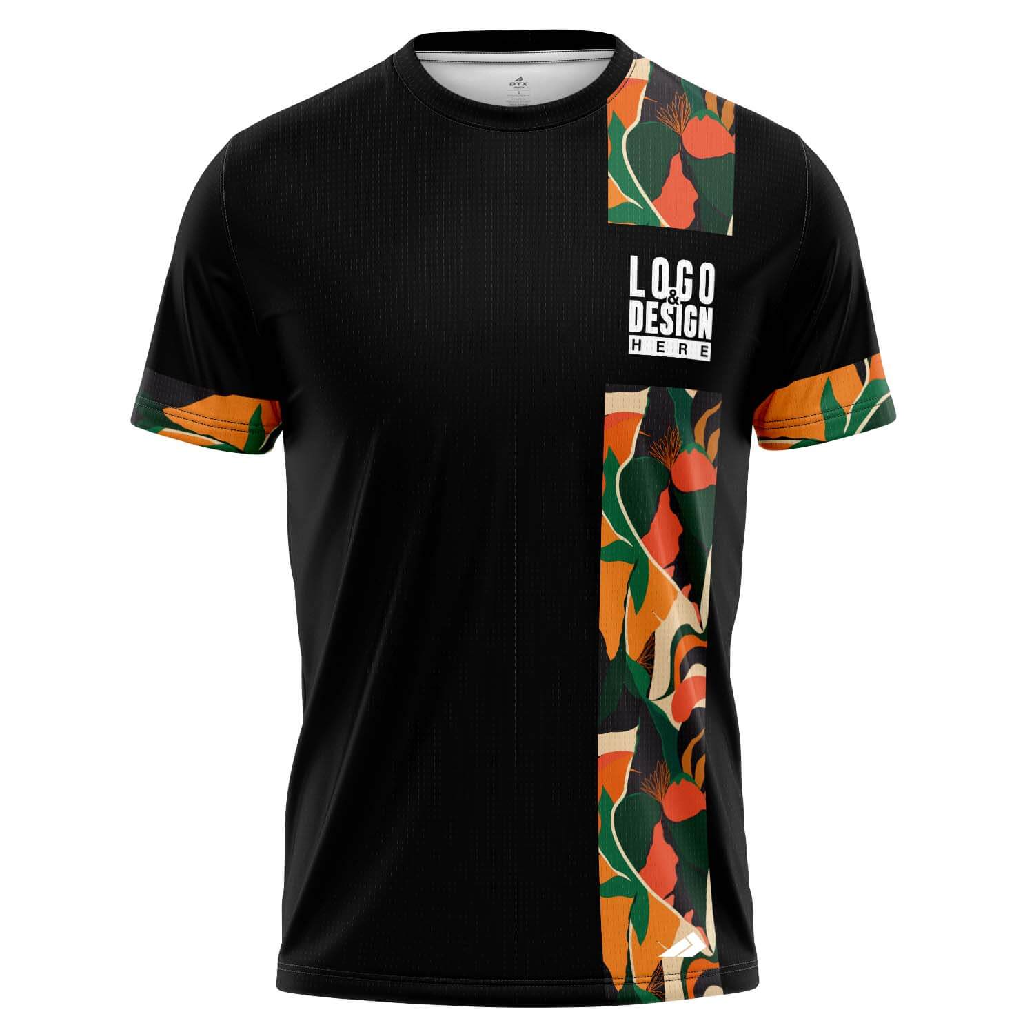 Floral Vertical Stripe Men’s Jersey