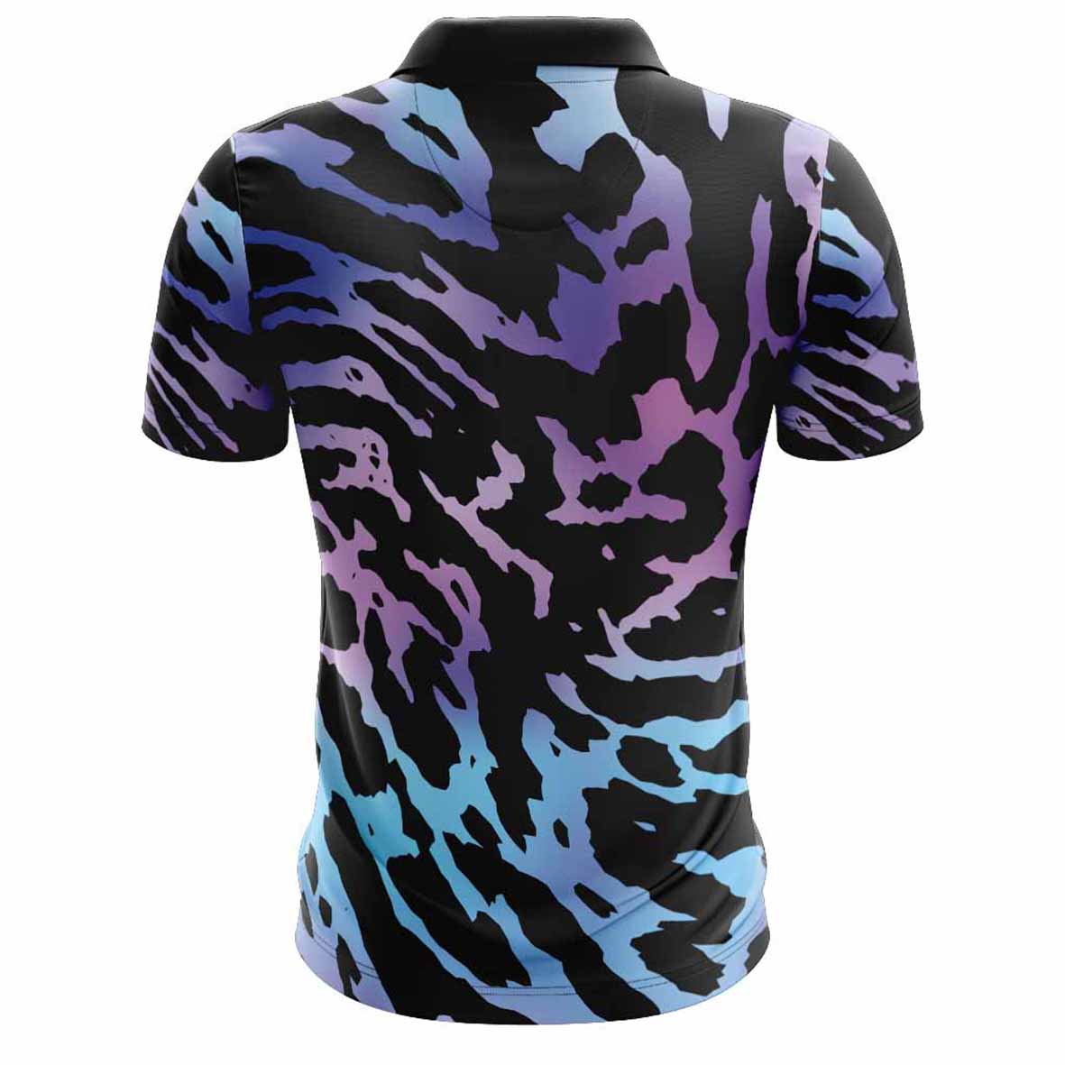 Zebradelic Men’s Polo Shirts - Image 3