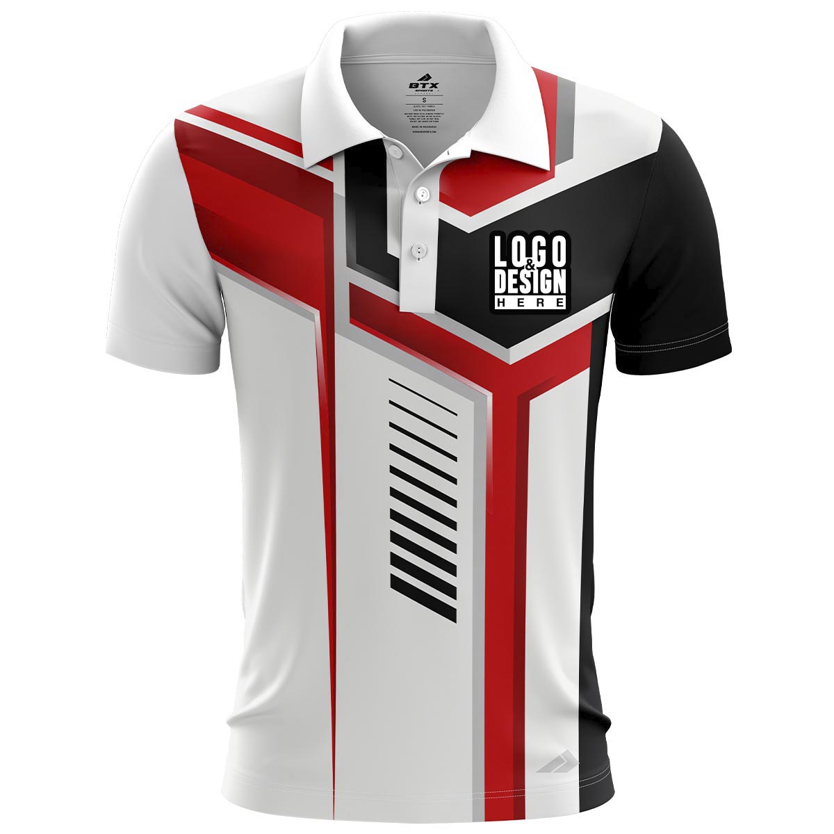 Custom PowerShot Men’s Pool Polo Uniform