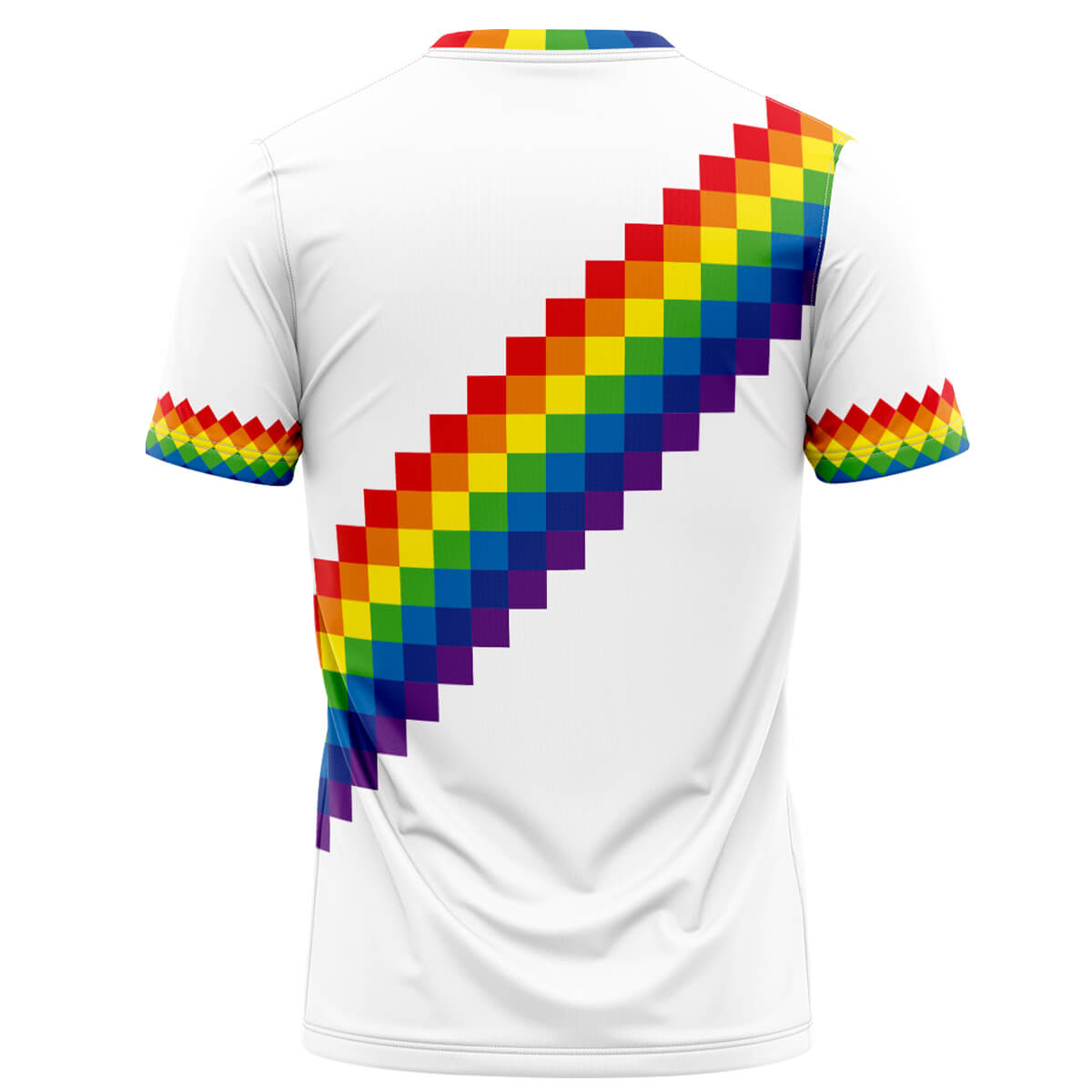 Pixel Rainbow Men’s Jersey - Image 2