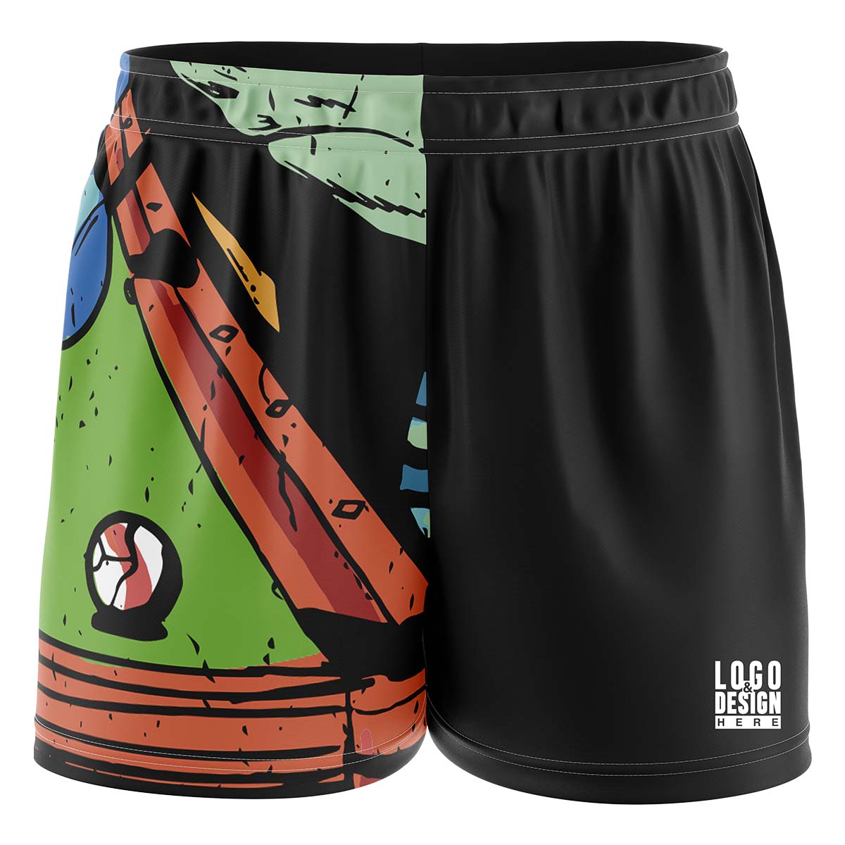 Custom RackRunner Pool Short Uniform