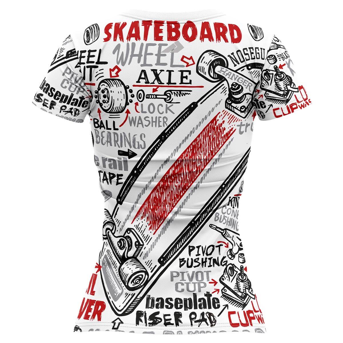 Custom RadicalRide Women’s Skateboarding Jersey Uniform - Image 2
