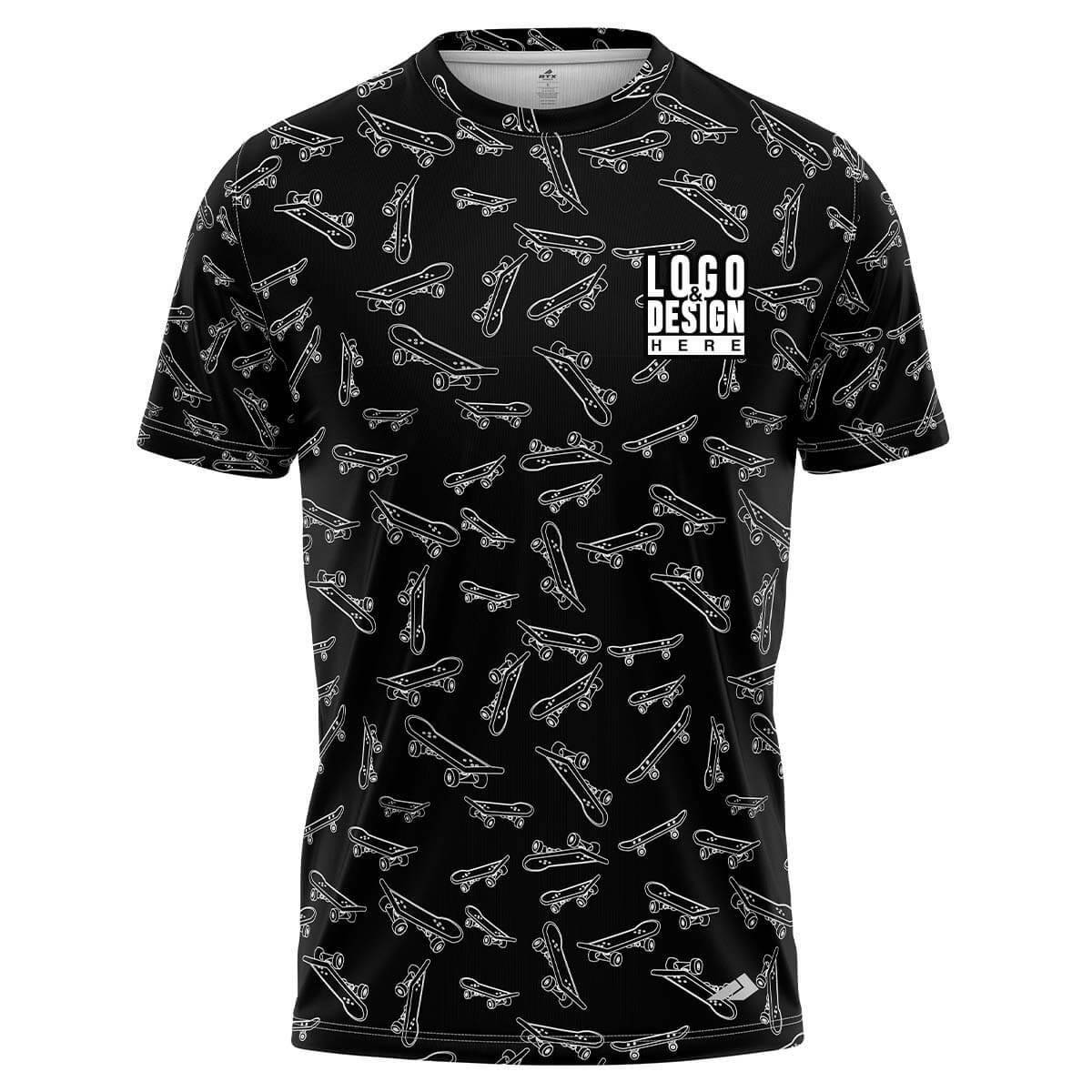 Custom ShredZone Men’s Skateboarding Jersey Uniform