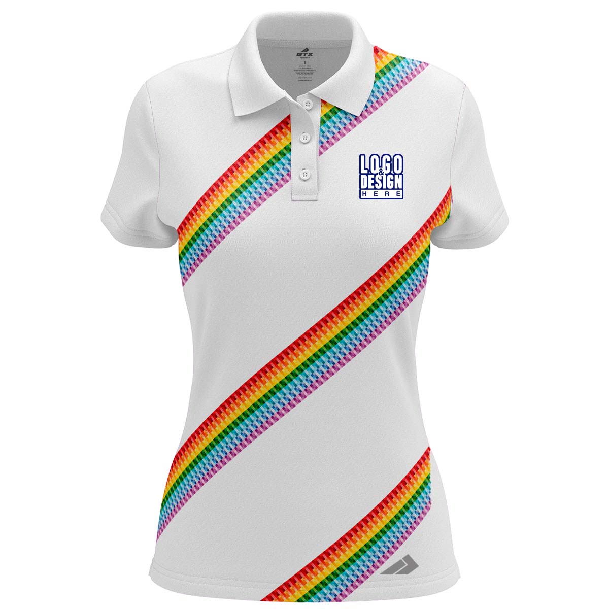 Love Wrapped Women’s Polo Shirts