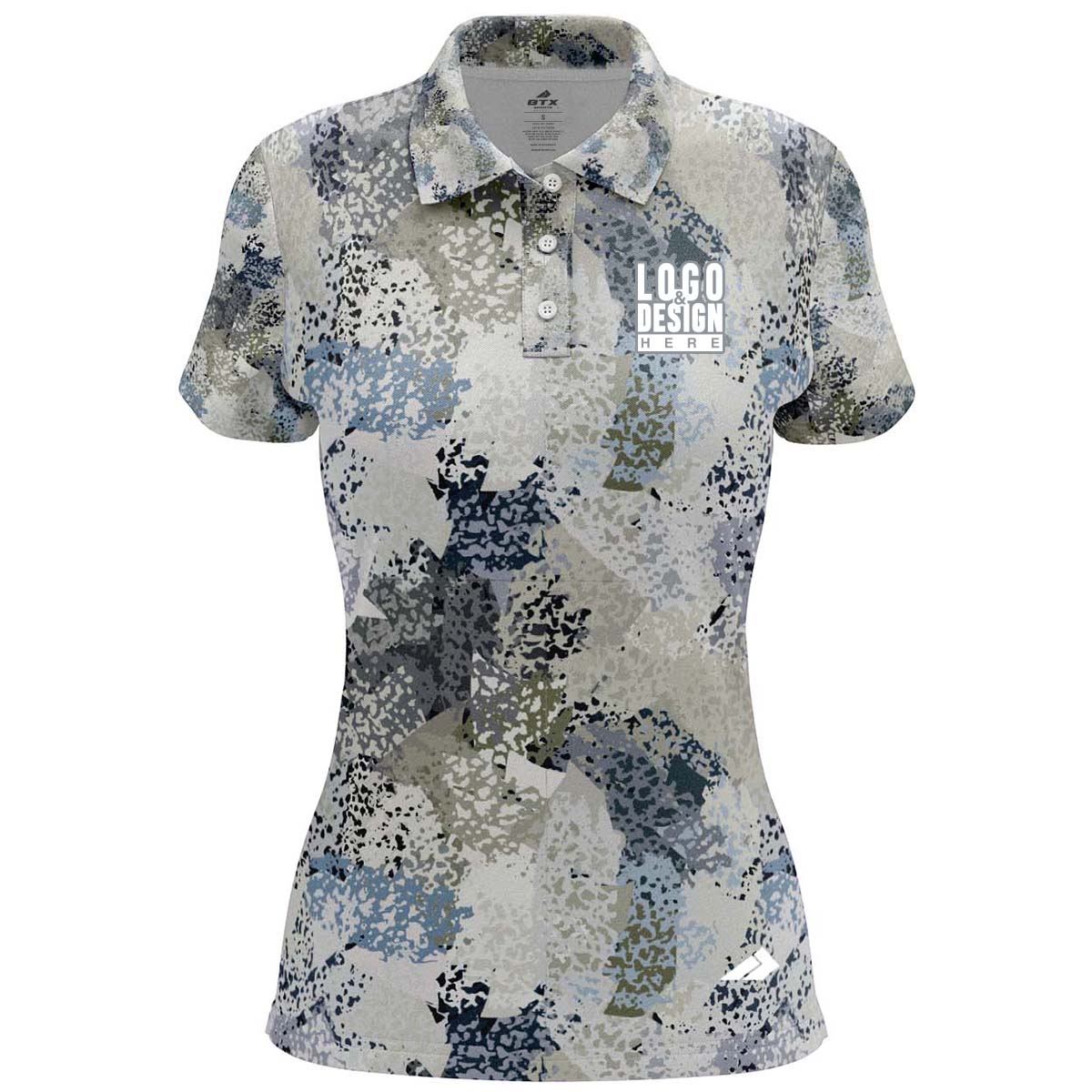 Sky Brushes Women’s Polo Shirts