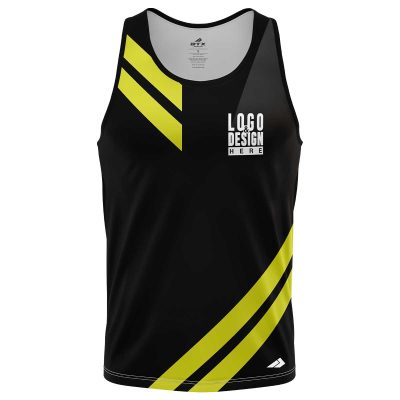 Angular Stripes Men’s Tank Tops