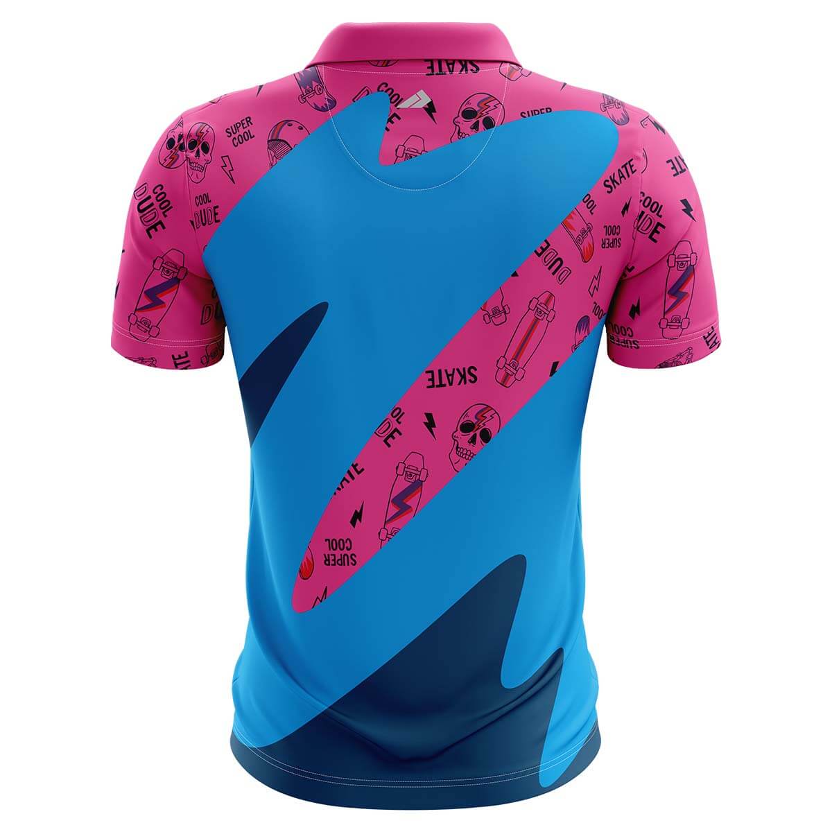 Custom SkateHavoc Men’s Skateboarding Polo Uniform - Image 2