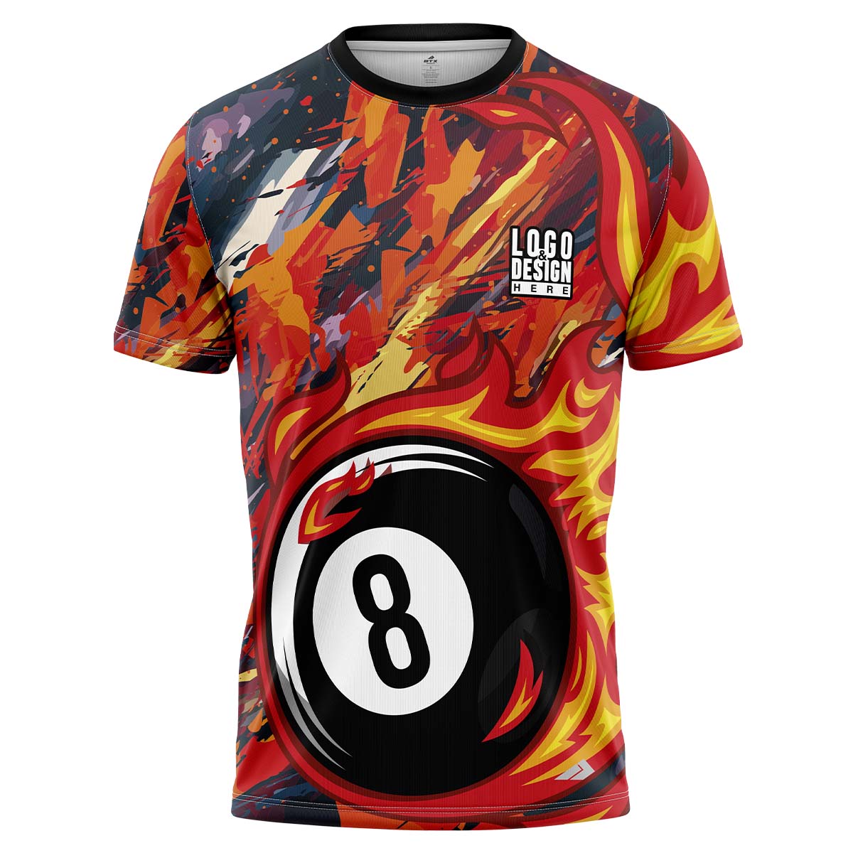 Custom SupremeSpin Men’s Pool Jersey Uniform