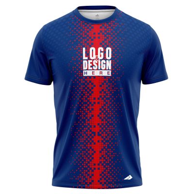 Vertical Blurred Stripe Men’s Jersey