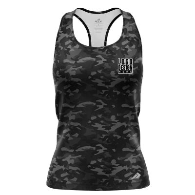Basic Camouflage Women’s Tank Tops