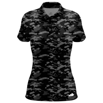 Basic Camouflage Women’s Polo Shirts