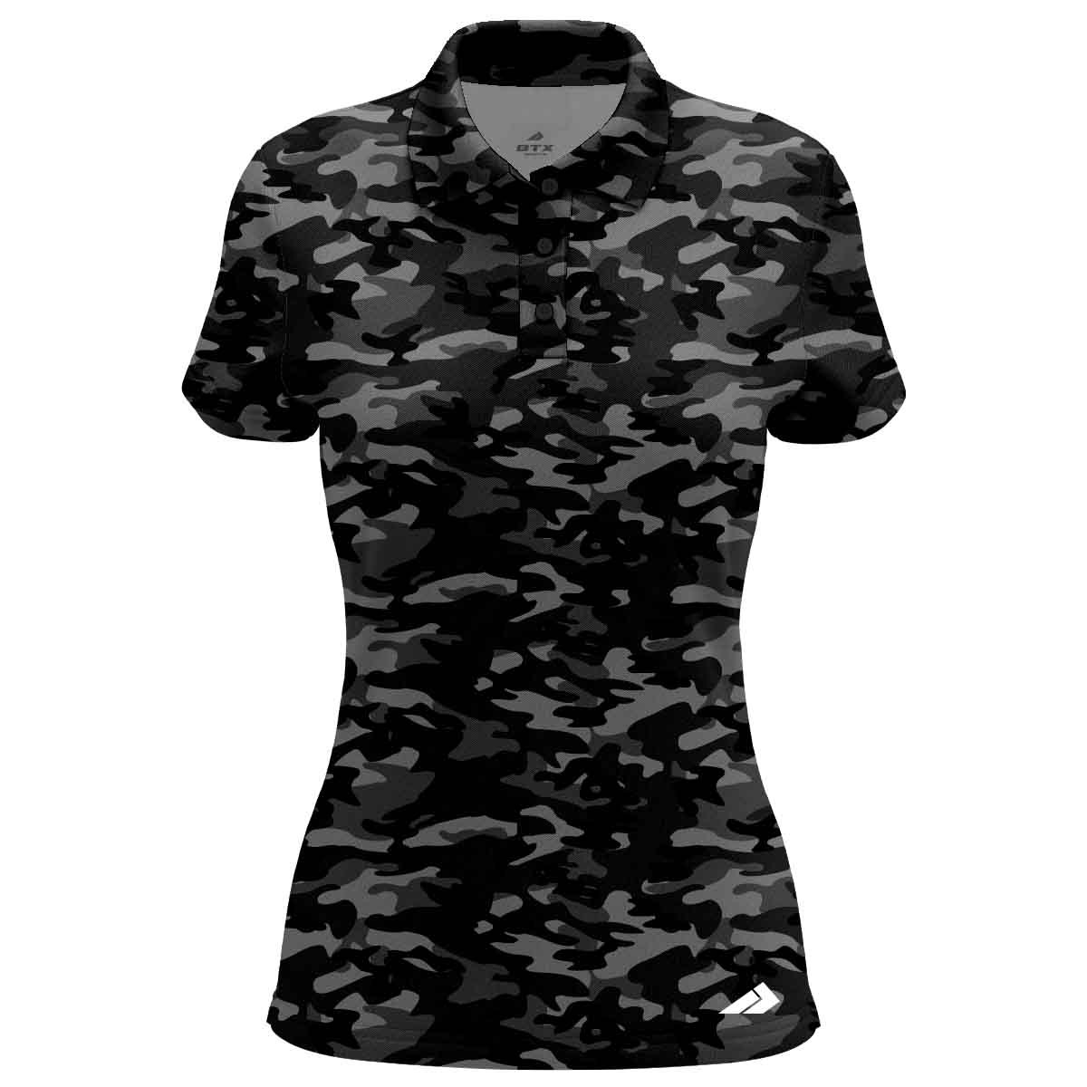 Basic Camouflage Women’s Polo Shirts