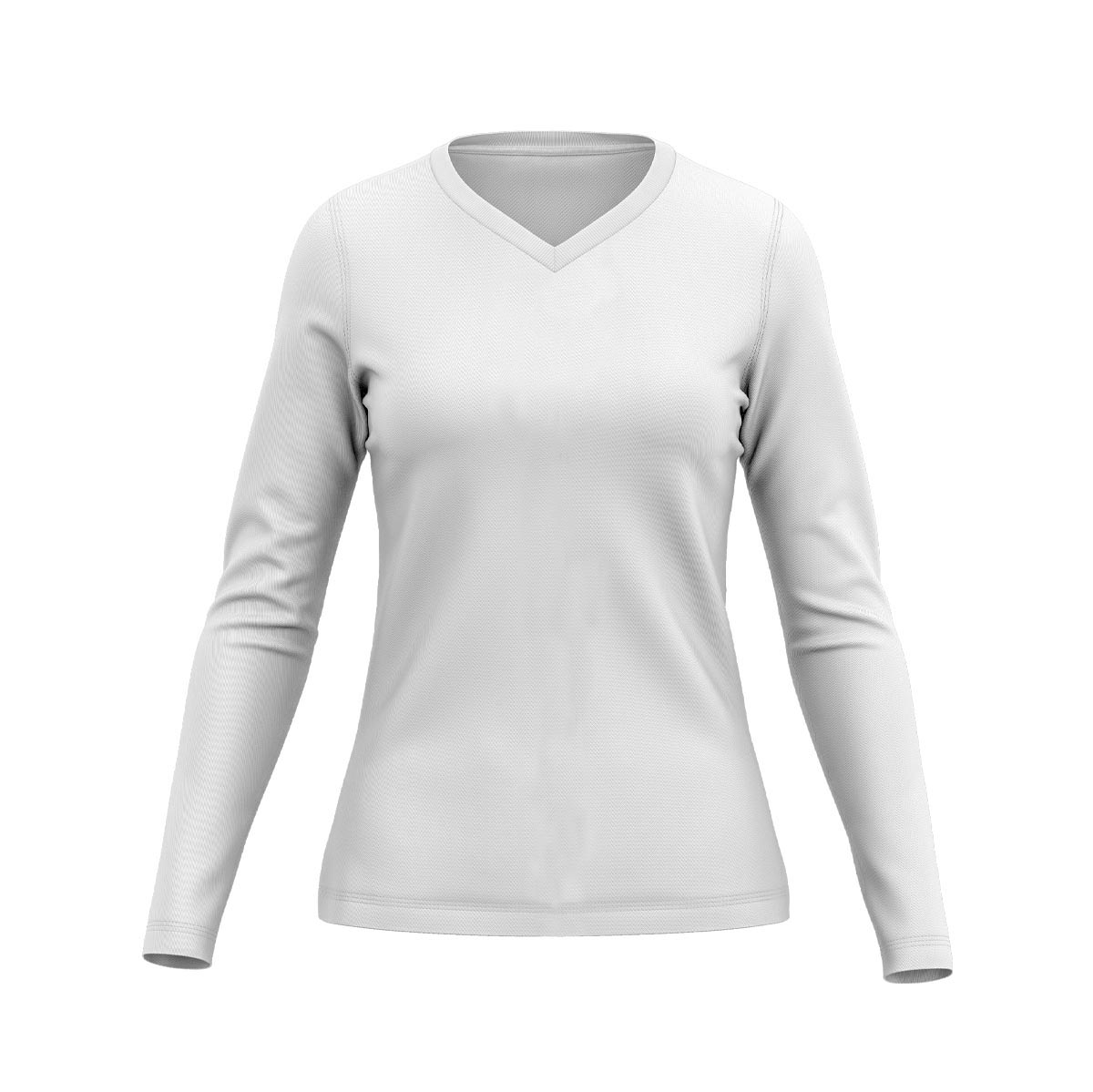 Custom V Neck Long Sleeve Women