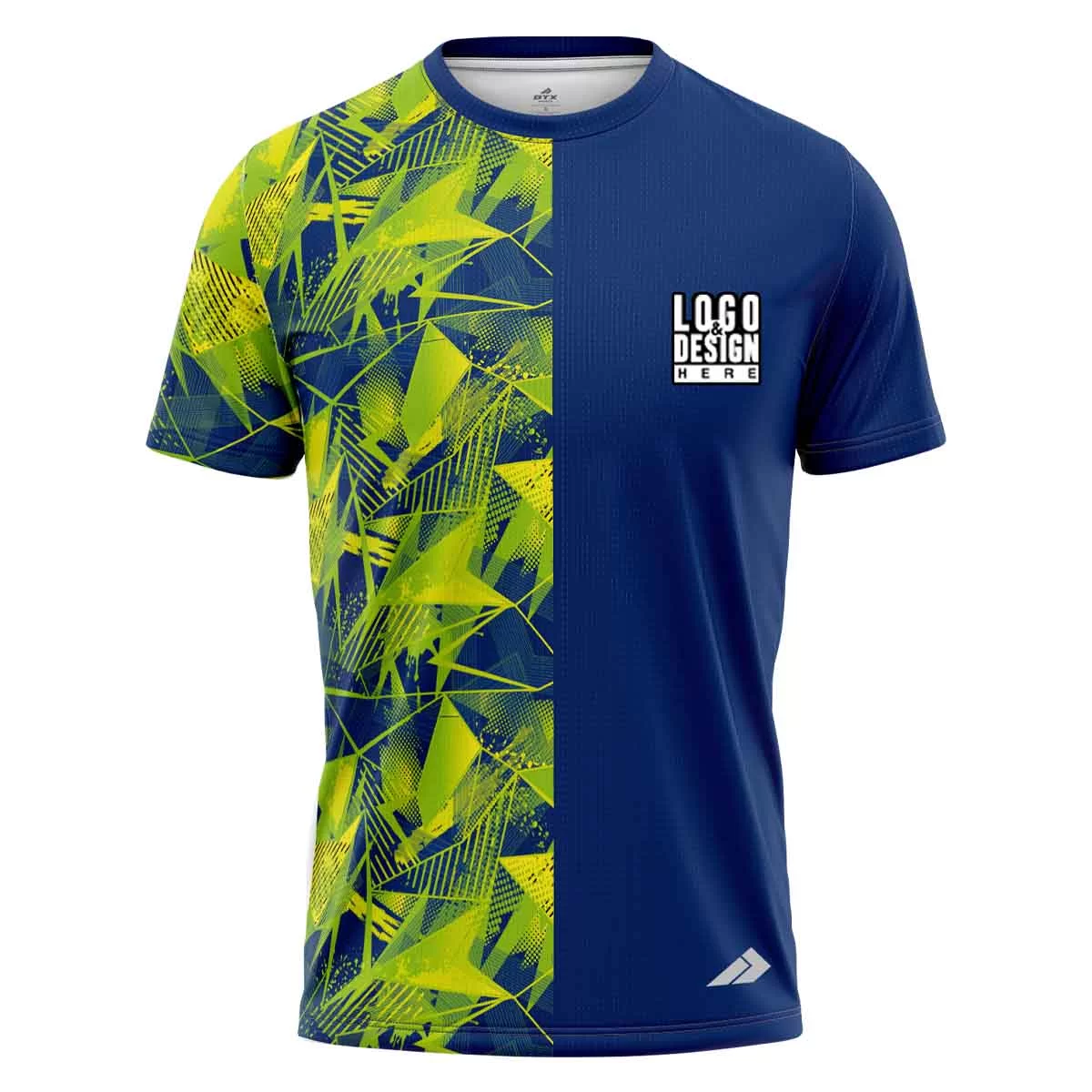 2 Sides Abstract Men’s Jersey