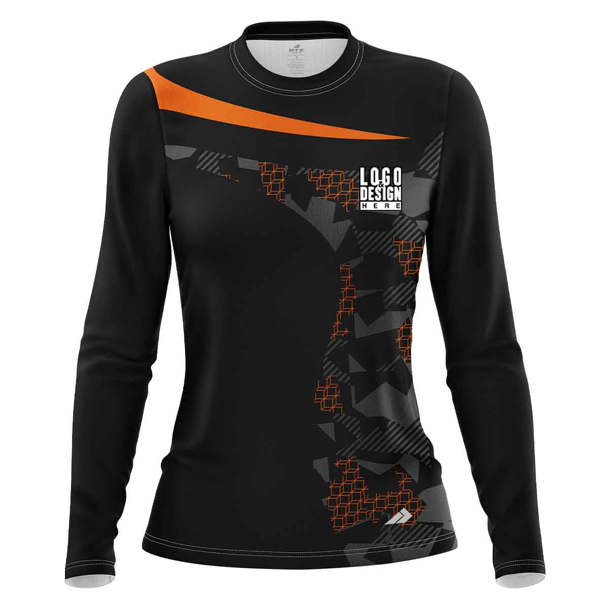 Grunge Curves Women’s Long Sleeves