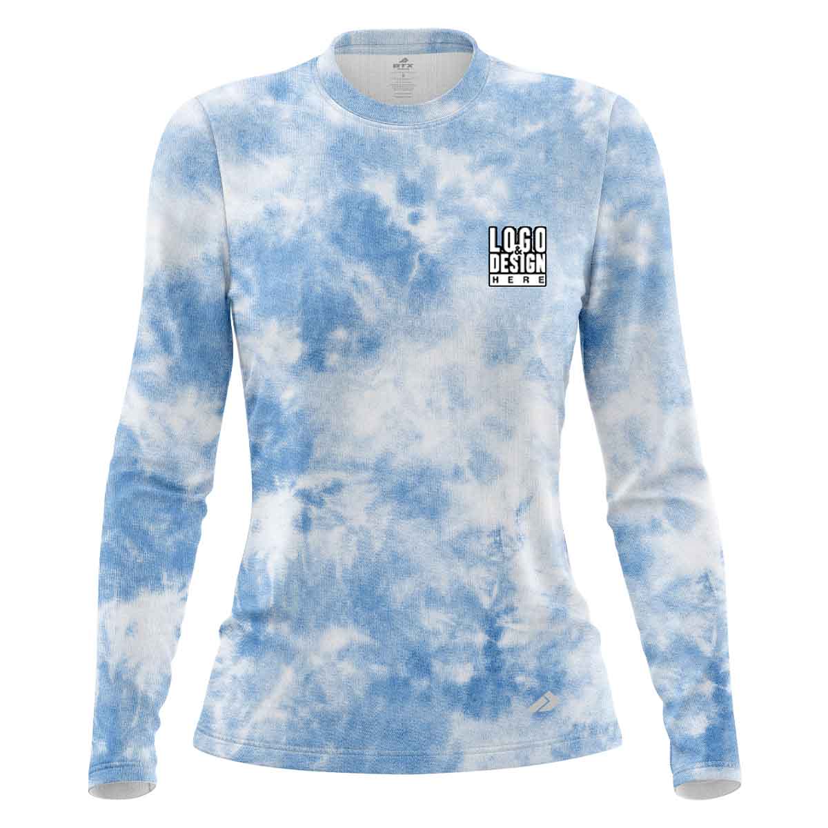 Basic Tie Dye Women’s Long Sleeves
