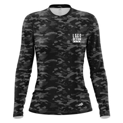 Basic Camouflage Women’s Long Sleeves