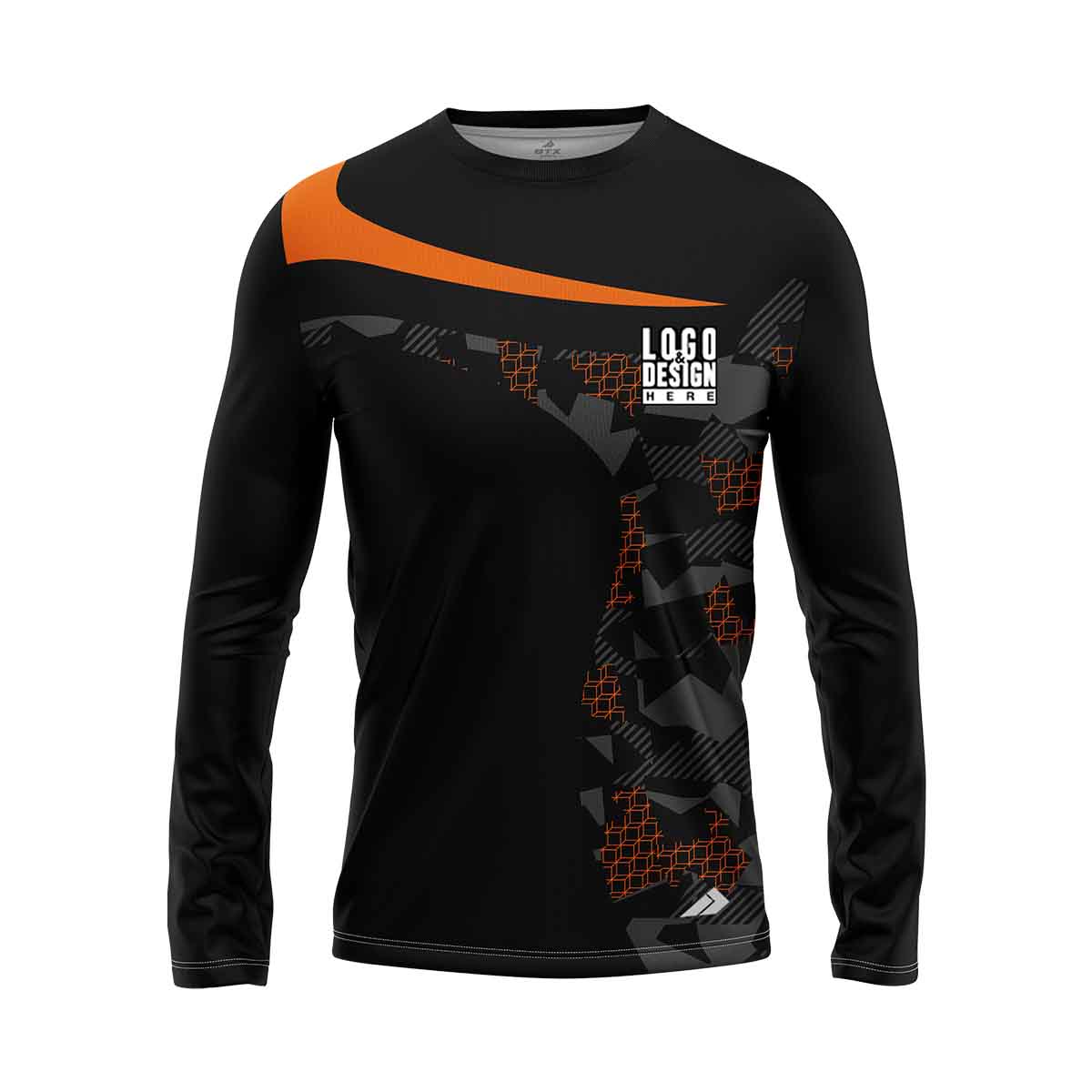 Grunge Curves Men’s Long Sleeves