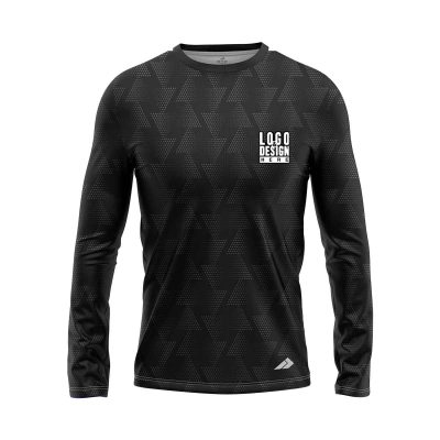 Geometric Triangles Men’s Long Sleeves