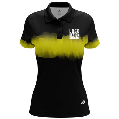 Brushed Stripes Women’s Polo Shirts