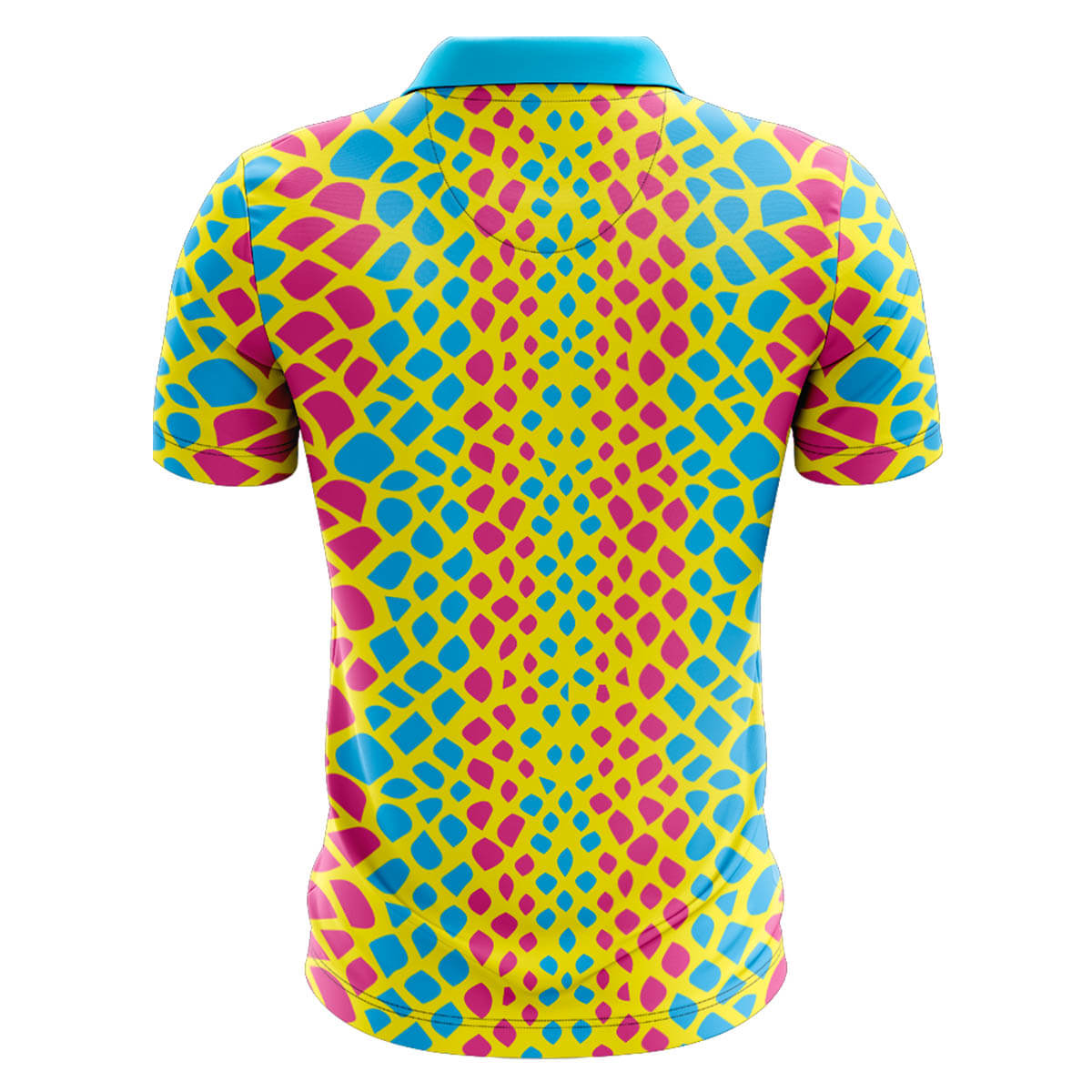 Snake Colors Men’s Polo Shirts - Image 2