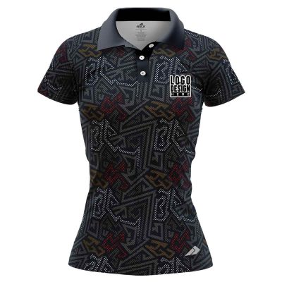 Vector Maze Women’s Polo Shirts