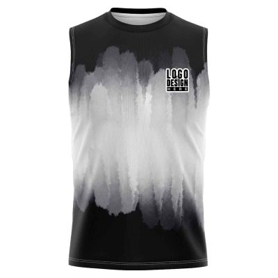 Brushed Center White Sleeveless