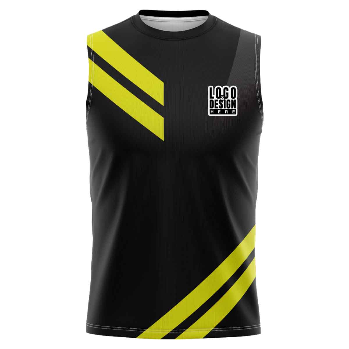 Angular Stripes Sleeveless