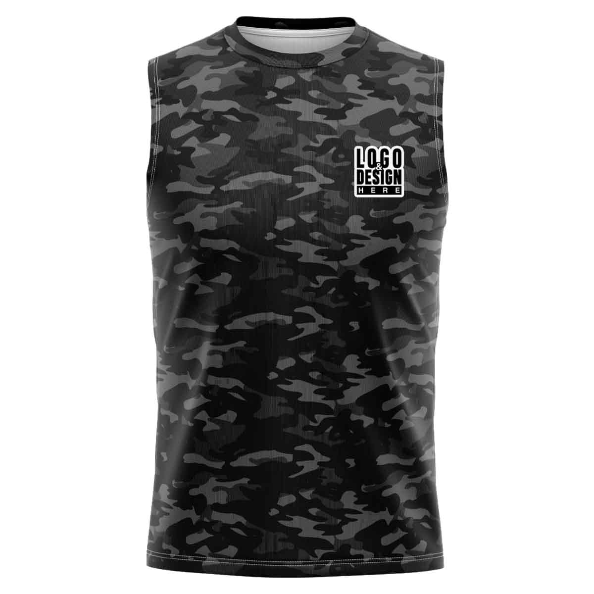 Basic Camouflage Sleeveless