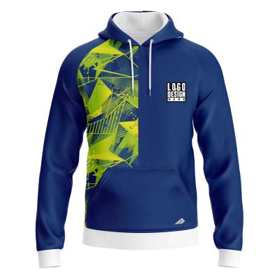 2 Sides Abstract Men’s Hoodie