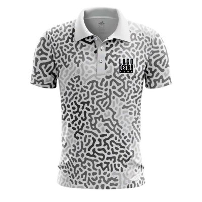 Water Reflection Men’s Polo Shirts
