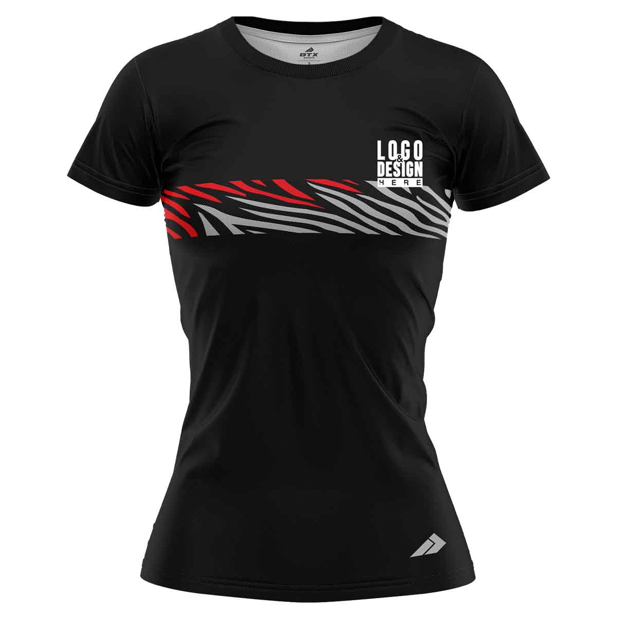Zebra Chest Line Women’s Jersey